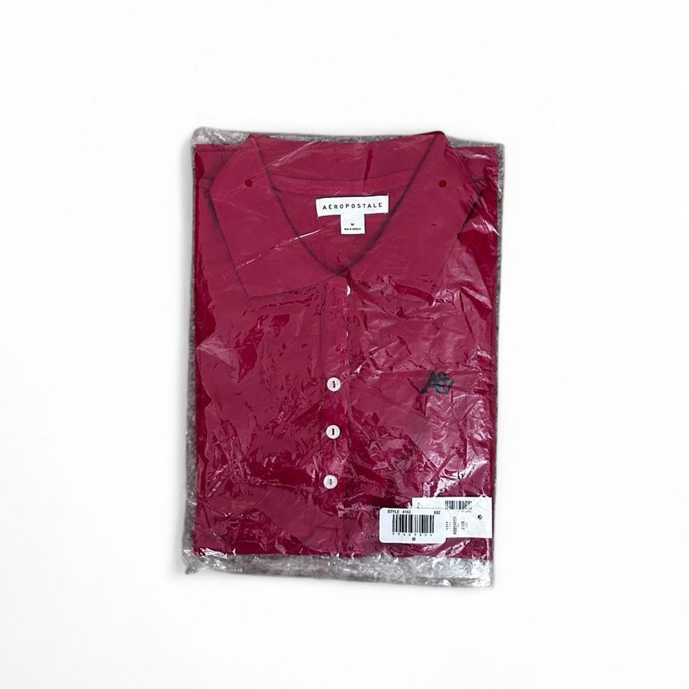 Aeropostale Red Polo Shirt Classic Style